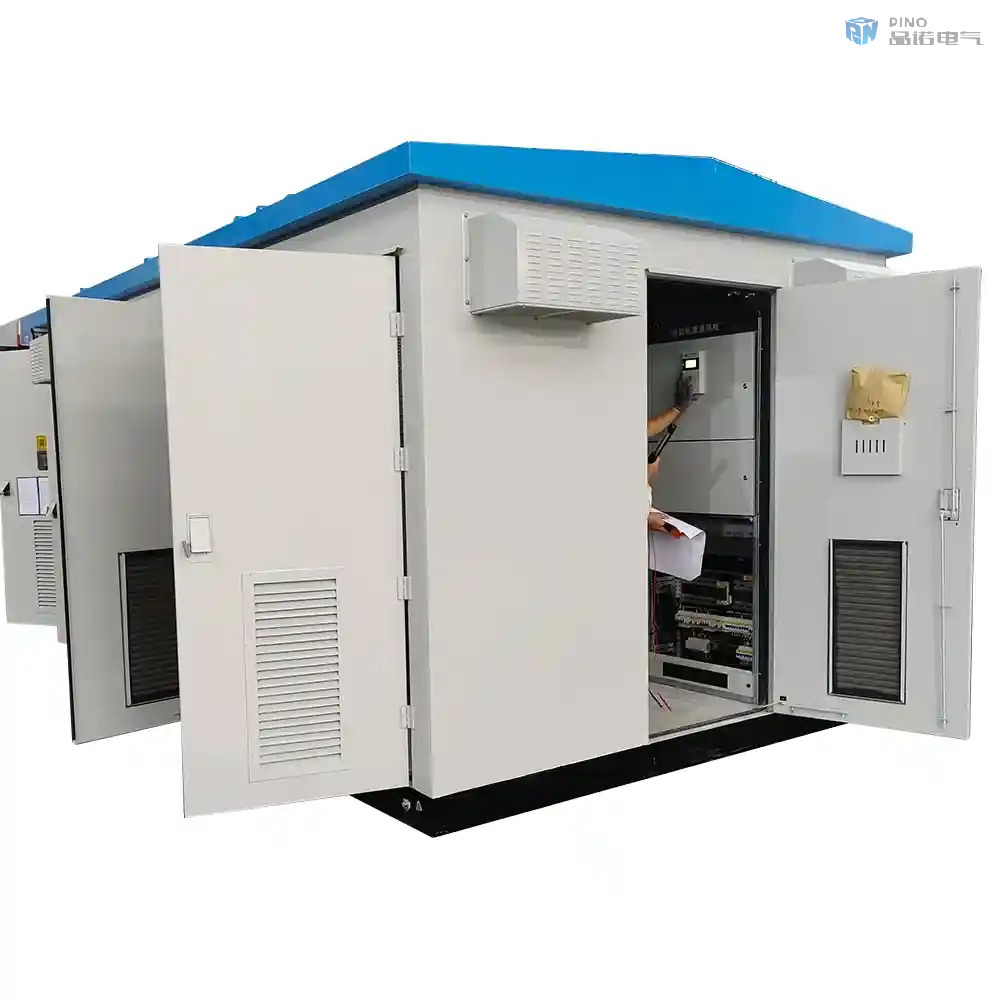 Outdoor 11kV 800kVA 11/0.4kV Compact EU Standard Transformer Substation