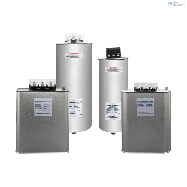 Low Voltage Three Phase Cylindrical Shunt Power Filter Capacitor 